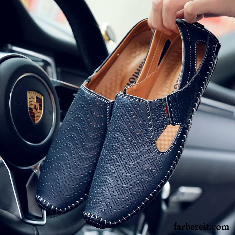 Schuhe Herren Leder Neue Krokodil Casual Trend Quaste Faul Feder Echtleder Schuhe England Atmungsaktiv Kaufen