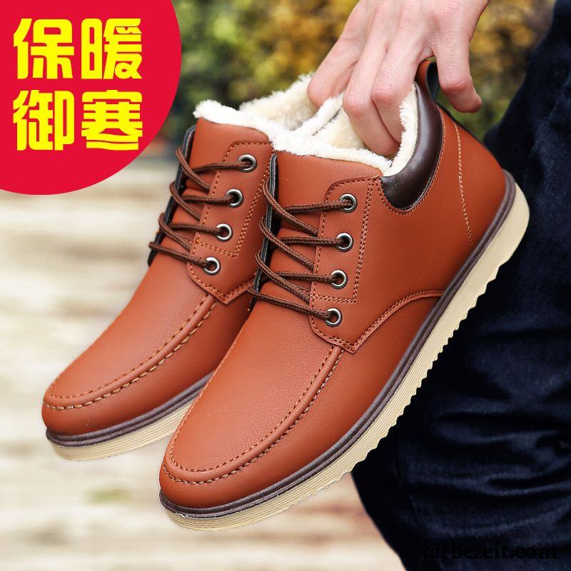 Schuhe Herren Schwarz Allgleiches Jugend Lederschue Casual Schuhe England Neue Feder Sale