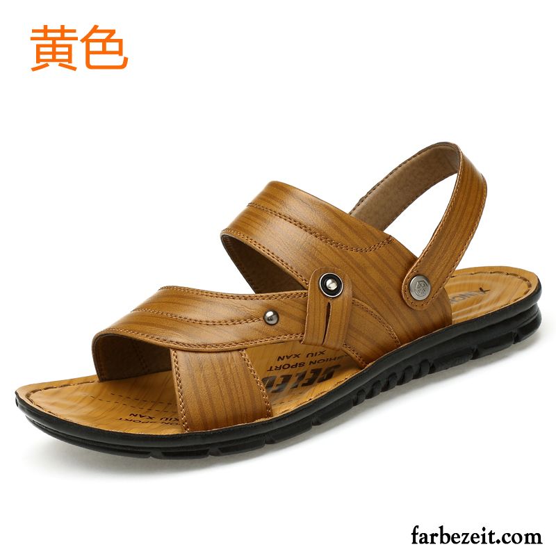 Schuhe Herren Täglich Casual Schuhe Neue Sommer Strand Sandalen Rutschsicher Weiche Sohle