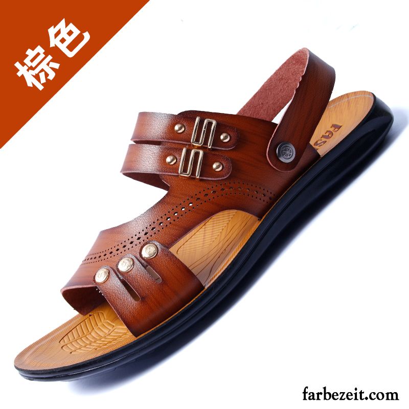 Schuhe Herren Täglich Casual Schuhe Neue Sommer Strand Sandalen Rutschsicher Weiche Sohle