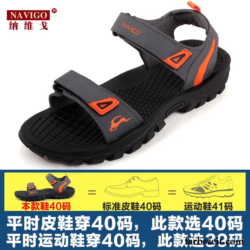 Schuhe Kaufen Männer Sandalen Herren Neue Sommer Rutschsicher Rom Trend Schuhe Casual Strand Kaufen