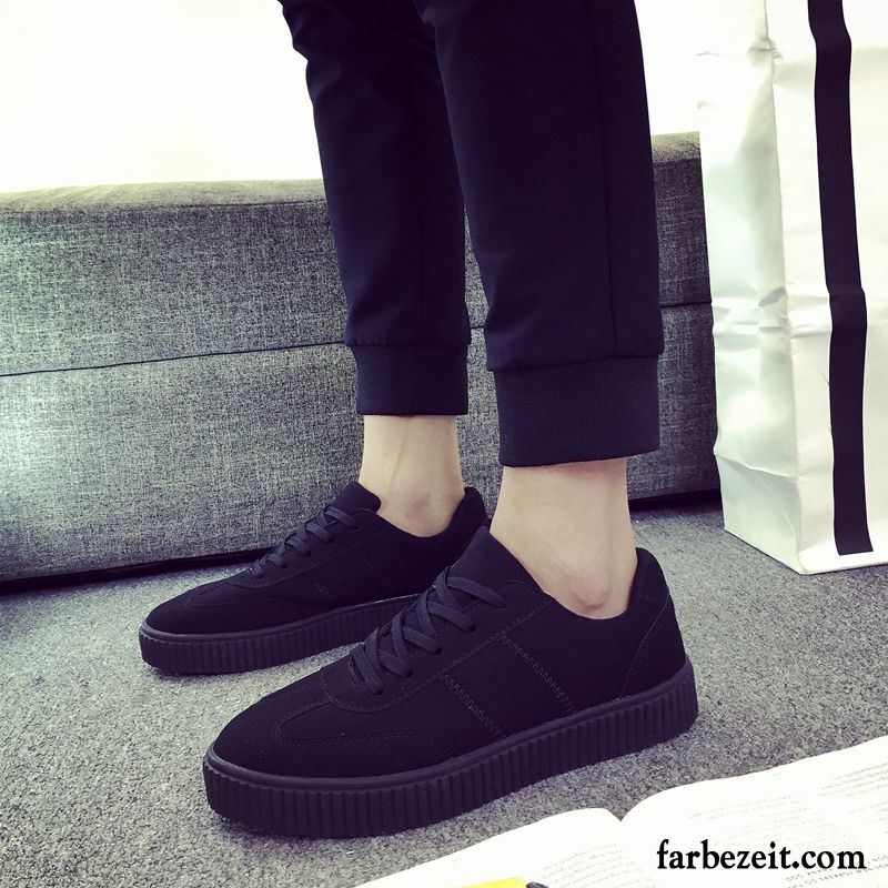 Schuhe Leder Herren Skaterschuhe Casual Trend Neue Allgleiches Feder Winter Schüler Schale Günstig