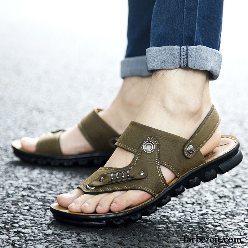 Schuhe Männer Winter Hausschuhe Flache Trend Herren Strand Sommer Rutschsicher Sandalen Casual Kaufen