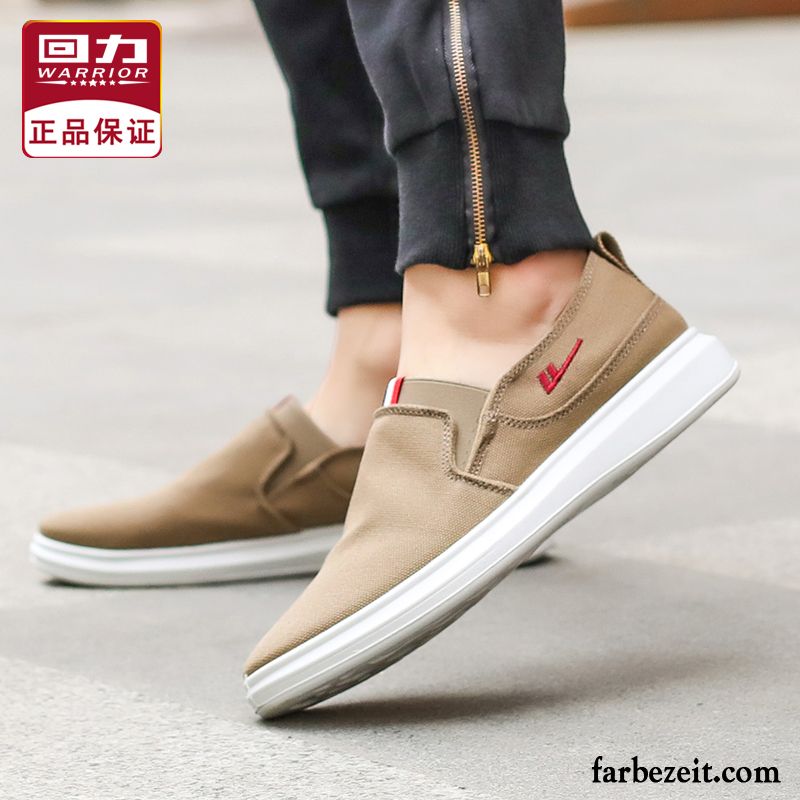 Schuhe Online Herren Feder Trend Casual Skaterschuhe Schüler Faul Teenager Espadrille Verkaufen