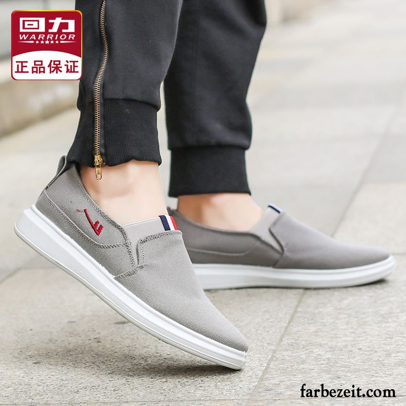 Schuhe Online Herren Feder Trend Casual Skaterschuhe Schüler Faul Teenager Espadrille Verkaufen