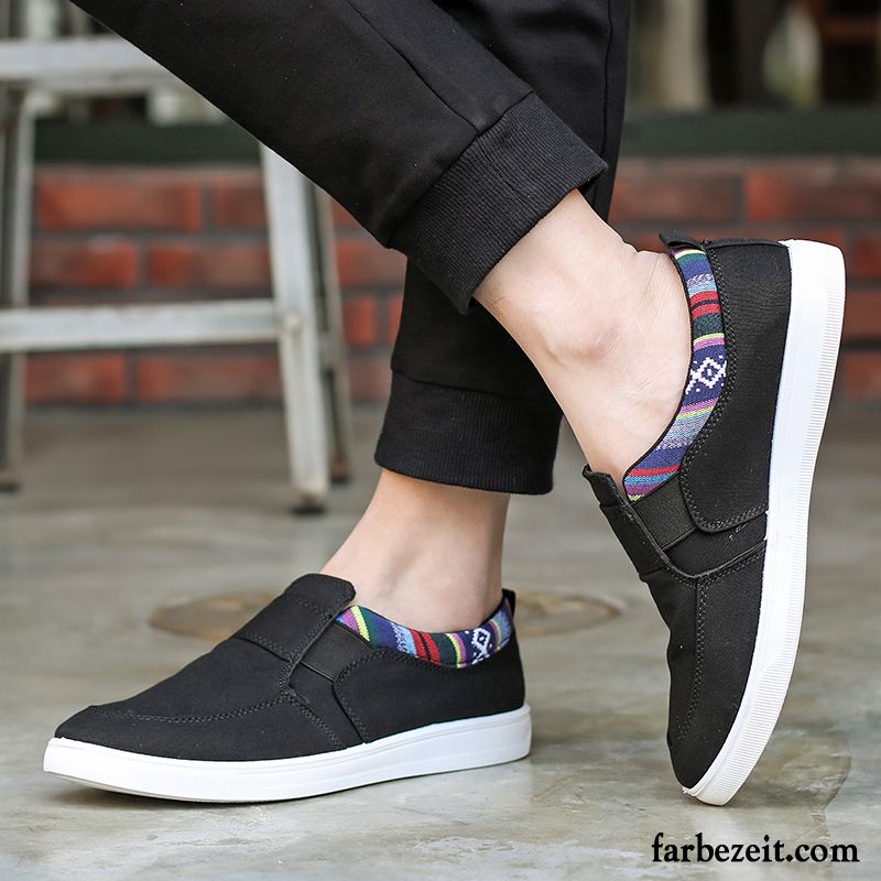 Schuhe Online Herren Feder Trend Casual Skaterschuhe Schüler Faul Teenager Espadrille Verkaufen