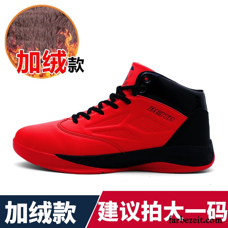 Schuhe Schwarz Weiß Herren Hohe Atmungsaktiv Blau Sommer Schuhe Feder Sportschuhe Schüler Rutschsicher Tragen Basketballschuhe Verkaufen