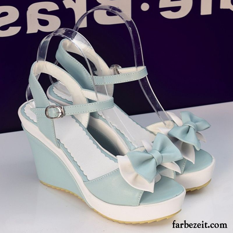 Schuhe Silber Pumps Hochhackigen Sandalen Neue Produkte Schuhe Mädchen Bogen Damen Keilschuhe Sommer Prinzessin