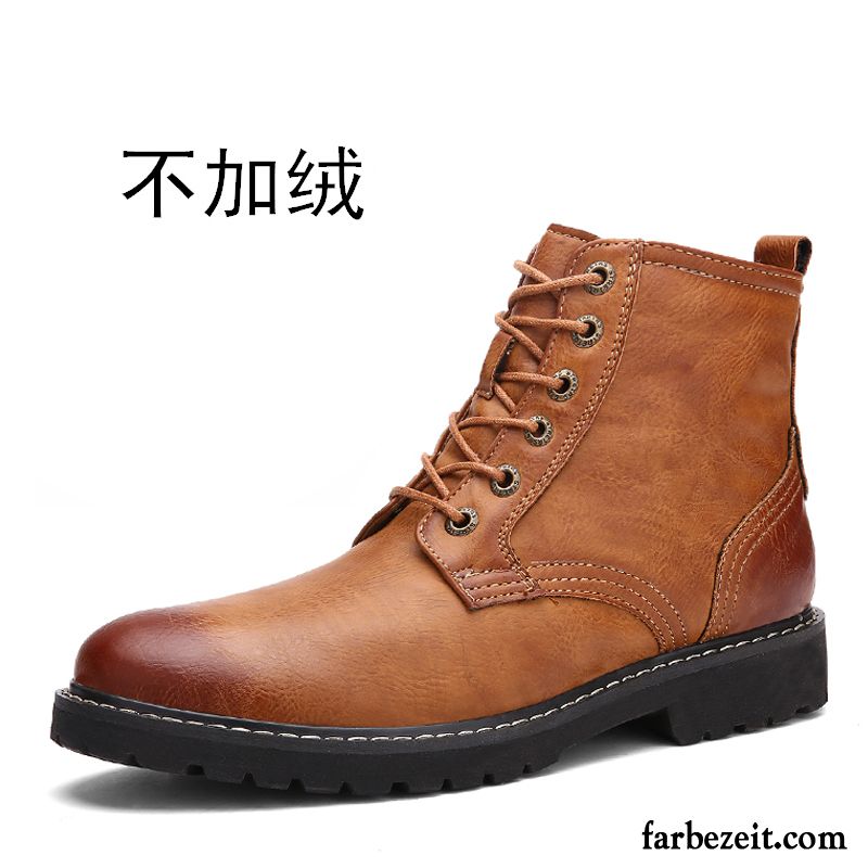 Schuhe Sneaker Herren Schuhe Winter Trend Cargo Hohe Kurze England Martin Stiehlt Günstig