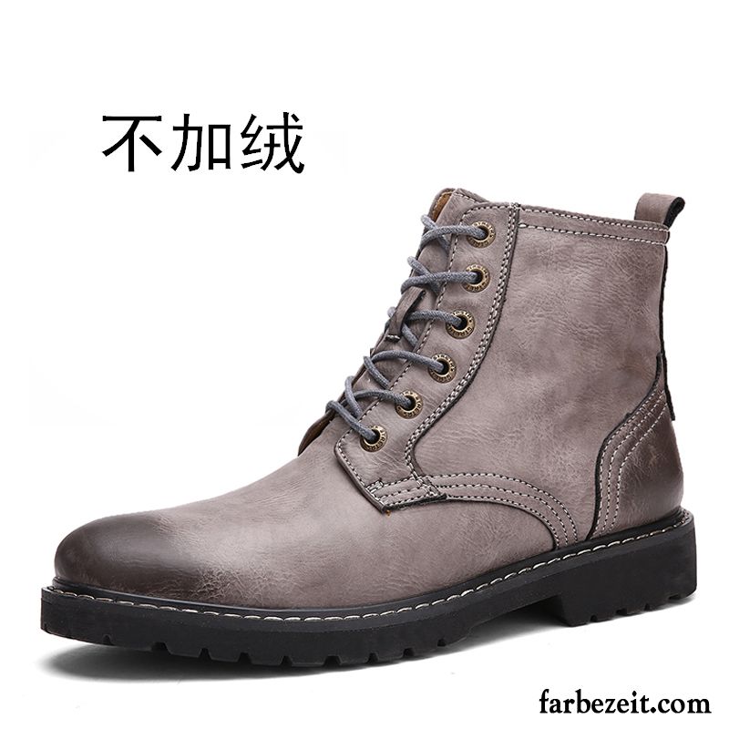 Schuhe Sneaker Herren Schuhe Winter Trend Cargo Hohe Kurze England Martin Stiehlt Günstig