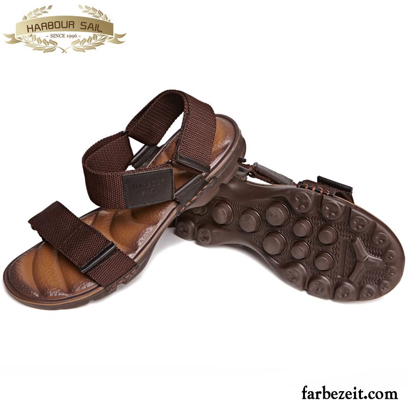 Schuhe Wasserdicht Herren Sandalen Schuhe Rutschsicher Trend Sommer Strand Rom Casual Rabatt