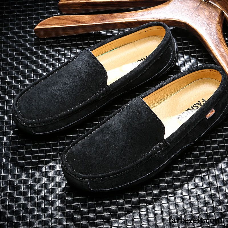 Schuhe Winter Herren Herbst Faul Neue Slip-on Casual Trend Schuhe Echtleder Sommer Allgleiches Kaufen