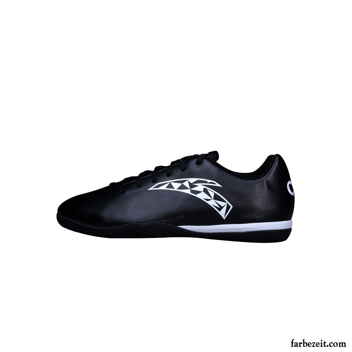 Schwarze Lackschuhe Herren Flache Fußballschuhe Sportschuhe Neue