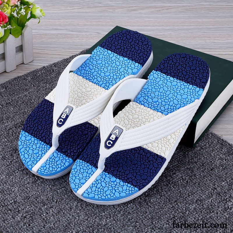 Schöne Hausschuhe Herren Pantolette Draussen Casual Trend Neue Rutschsicher Gummi Sommer Schüler Strand Kaufen