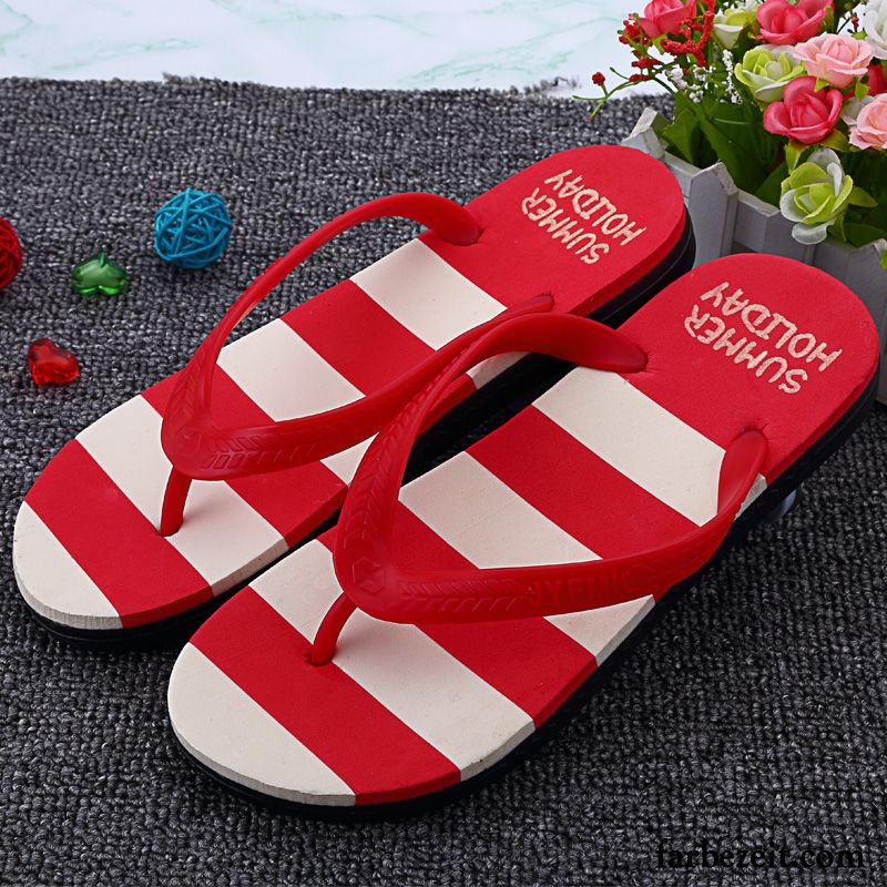 Schöne Hausschuhe Herren Pantolette Draussen Casual Trend Neue Rutschsicher Gummi Sommer Schüler Strand Kaufen