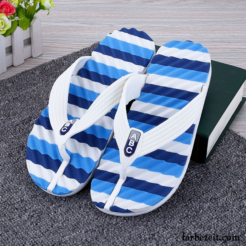 Schöne Hausschuhe Herren Pantolette Draussen Casual Trend Neue Rutschsicher Gummi Sommer Schüler Strand Kaufen