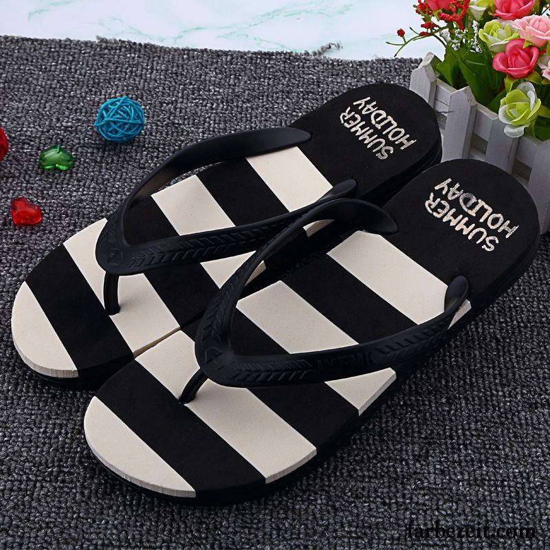 Schöne Hausschuhe Herren Pantolette Draussen Casual Trend Neue Rutschsicher Gummi Sommer Schüler Strand Kaufen