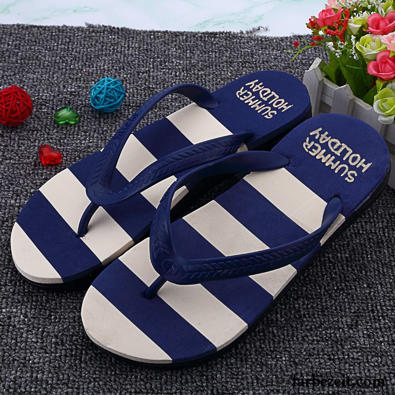 Schöne Hausschuhe Herren Pantolette Draussen Casual Trend Neue Rutschsicher Gummi Sommer Schüler Strand Kaufen