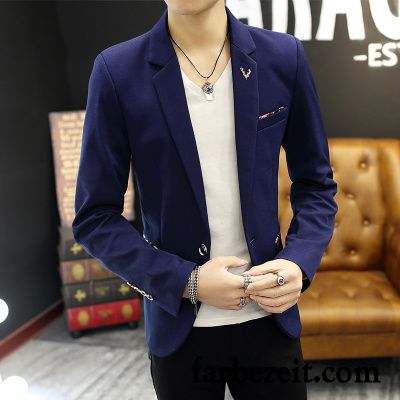 Smoking Blazer Herren Krawatte Mantel Blazer Schwarz Feder Anzüg Neu Trend Schlank Freizeit Überzieher Billig