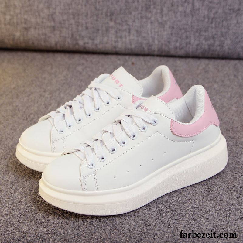 Sneaker Damen Dunkelblau Casual Alle Jahreszeiten Trend Schuhe Laufschuhe Schüler Allgleiches Weiß Skaterschuhe Verkaufen