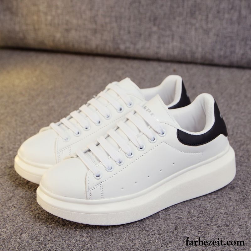 Sneaker Damen Dunkelblau Casual Alle Jahreszeiten Trend Schuhe Laufschuhe Schüler Allgleiches Weiß Skaterschuhe Verkaufen