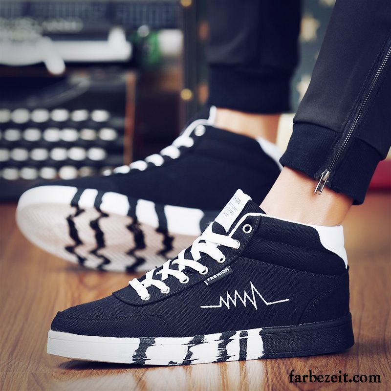 Sneaker Schuhe Herren Trend Casual Feder Schuhe Allgleiches Neue Skaterschuhe Segeltuch Schüler Verkaufen