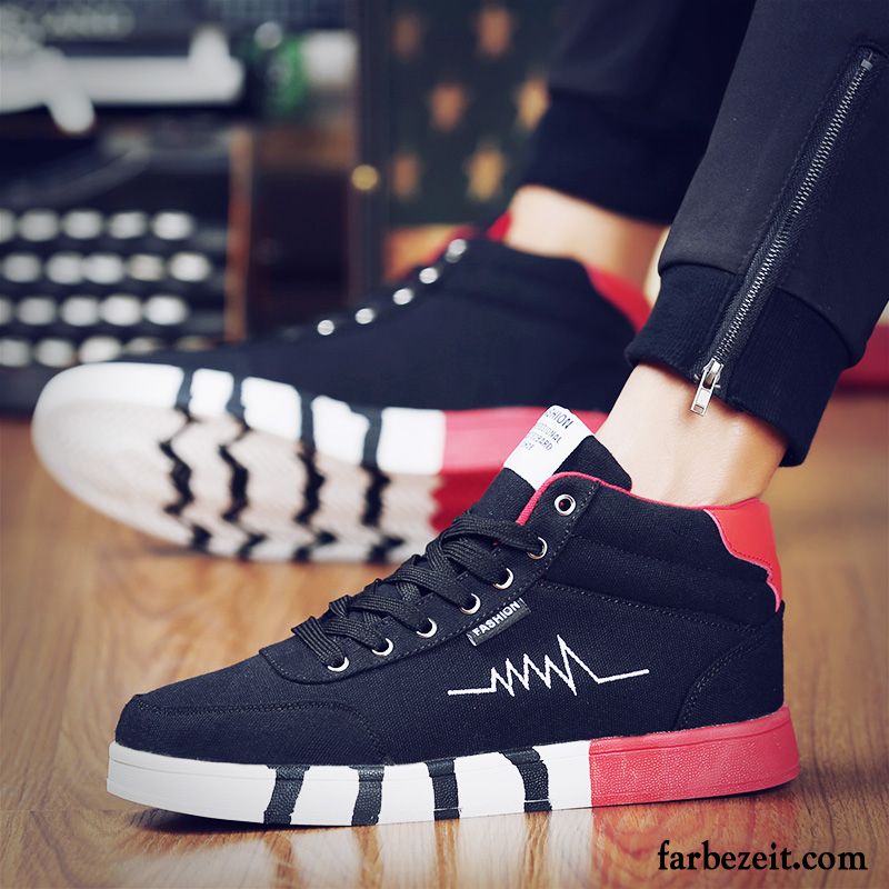 Sneaker Schuhe Herren Trend Casual Feder Schuhe Allgleiches Neue Skaterschuhe Segeltuch Schüler Verkaufen