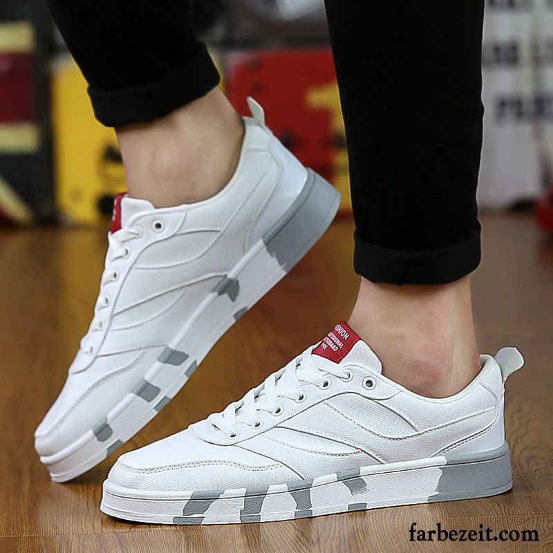 Sneaker Schuhe Herren Trend Casual Feder Schuhe Allgleiches Neue Skaterschuhe Segeltuch Schüler Verkaufen