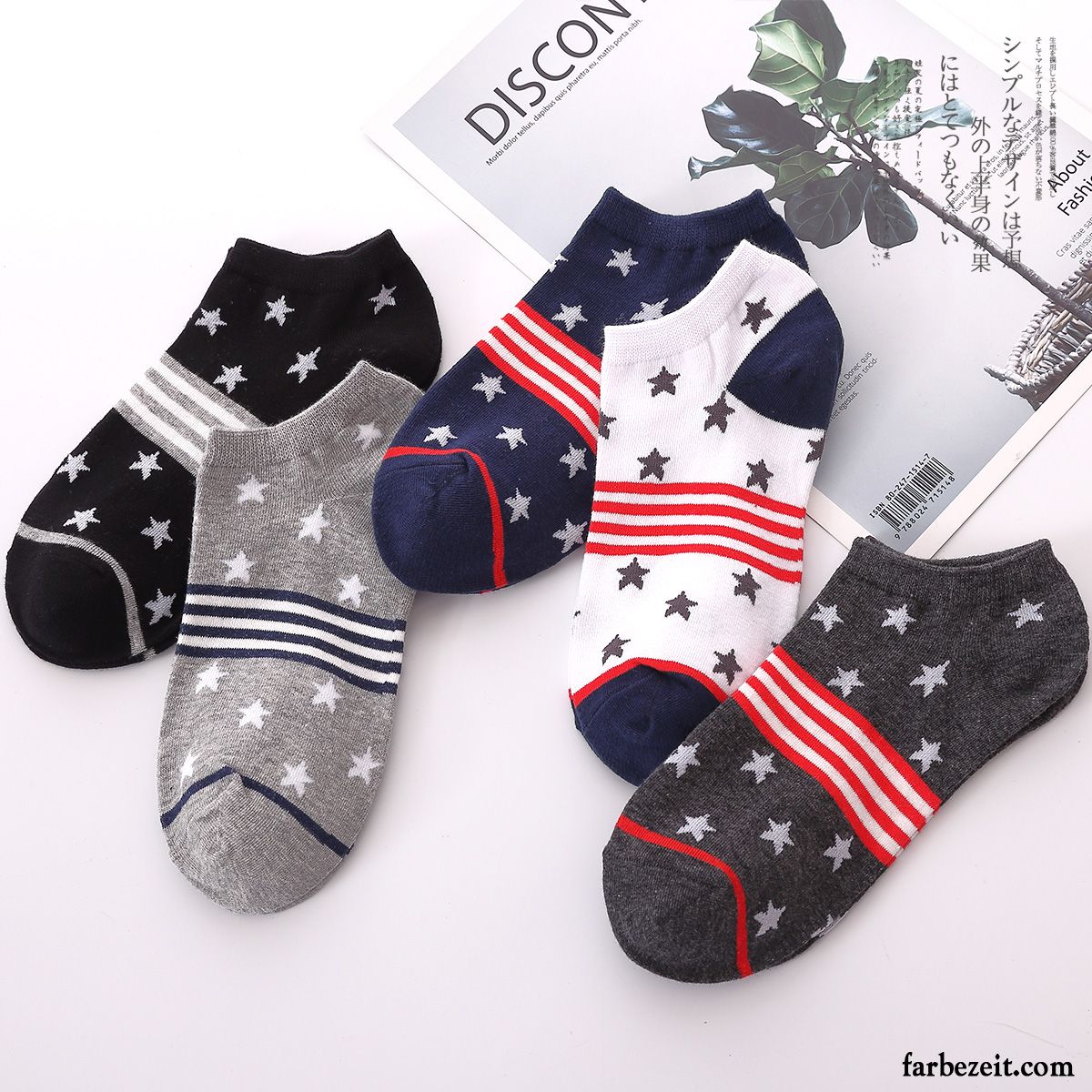 Socken Herren Baumwolle Unsichtbar Schweiß Sommer Knöchelsocken Dünne Gelb Hell