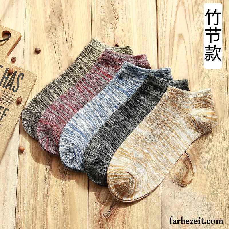 Socken Herren Schweiß Frühling Herbst Winter Baumwolle Baumwollsocken Grau