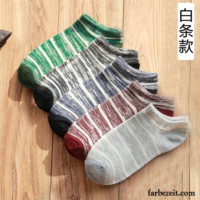 Socken Herren Schweiß Frühling Herbst Winter Baumwolle Baumwollsocken Grau