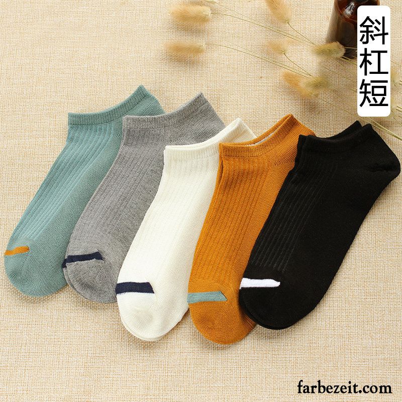 Socken Herren Schweiß Frühling Herbst Winter Baumwolle Baumwollsocken Grau