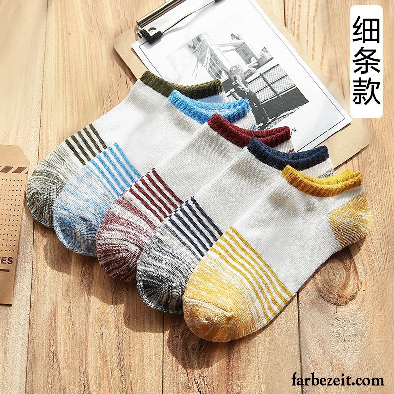 Socken Herren Schweiß Frühling Herbst Winter Baumwolle Baumwollsocken Grau