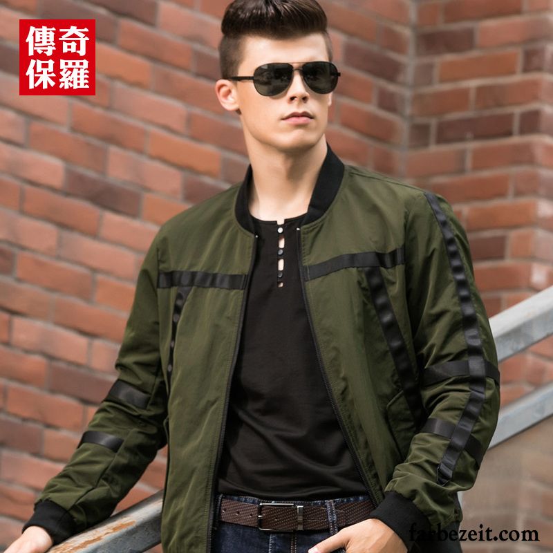 Sommer Parka Herren Überzieher Herbst Freizeit Trend Jacke Grün Pilot Neu Werkzeugbau Verkaufen