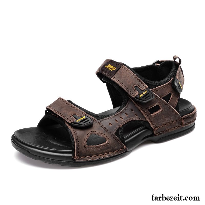 Sommer Herren Strand Atmungsaktiv Pantolette Sommer Casual Sandalen Schuhe Kaufen