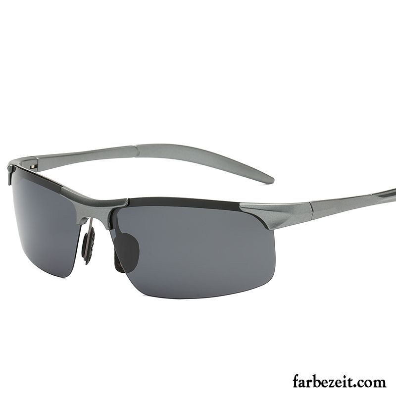 Sonnenbrille Herren Fahren Sonnenbrillen Polarisator Reiten Blau Purpur Lila