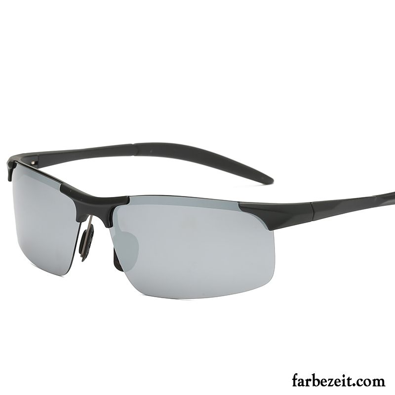 Sonnenbrille Herren Fahren Sonnenbrillen Polarisator Reiten Blau Purpur Lila