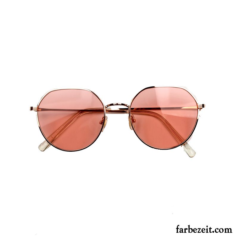 Sonnenbrille Herren Kröte Trend Mesh Persönlichkeit Stern Damen Rot