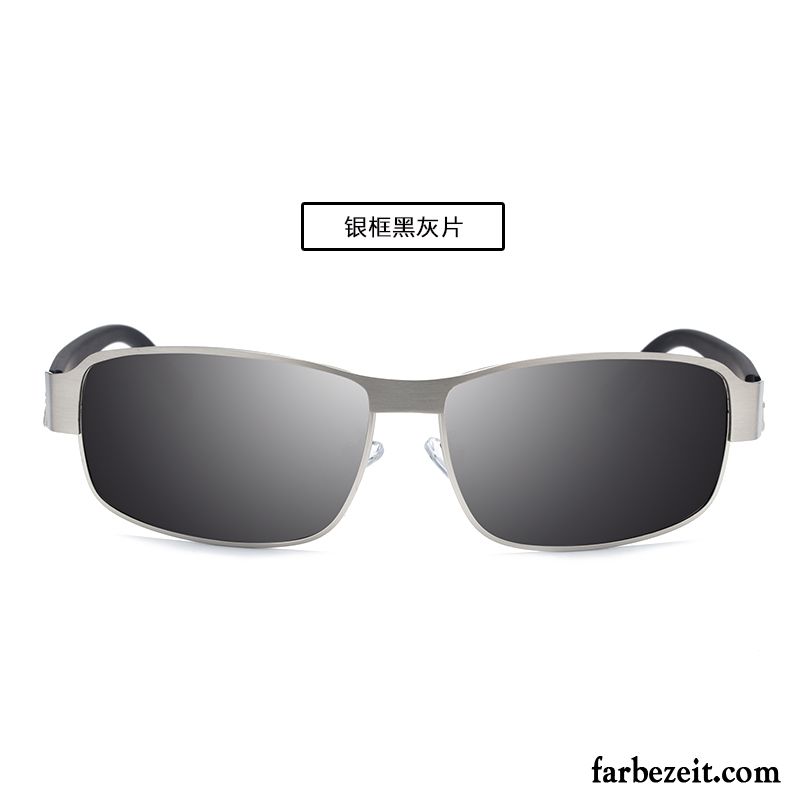 Sonnenbrille Herren Neu Polarisator Trend Fahren Kurzsichtigkeit Damen Schwarz Grau