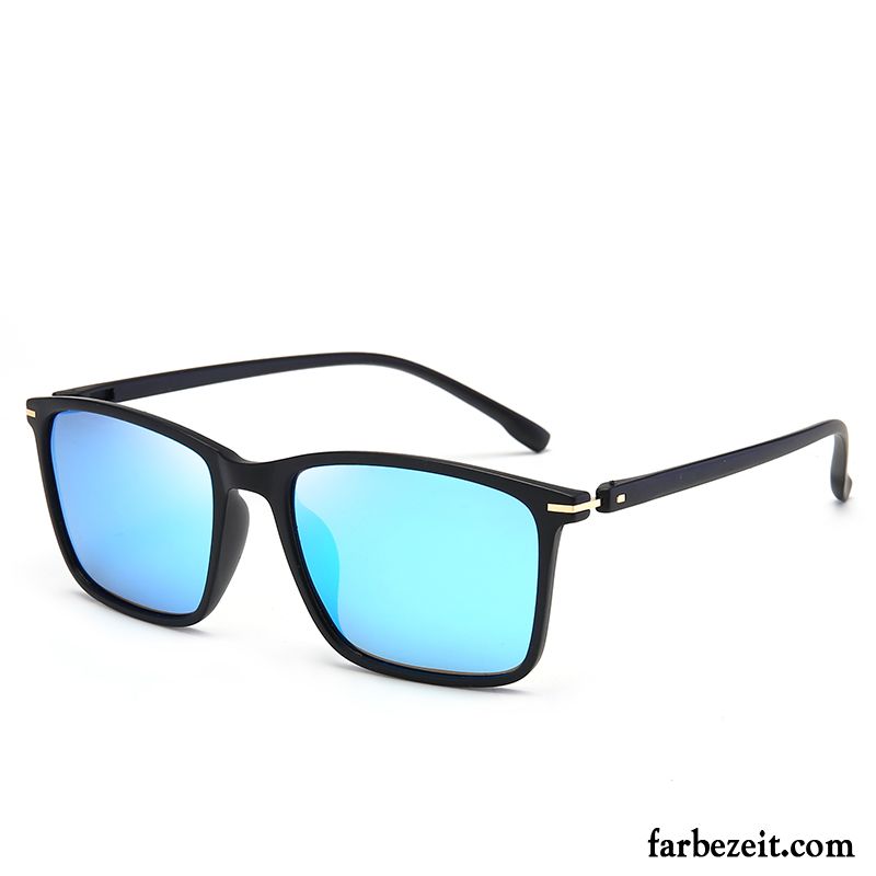 Sonnenbrille Herren Sonnenbrillen Neu Damen Fahren Trend Ultra Leicht Blau Schwarz