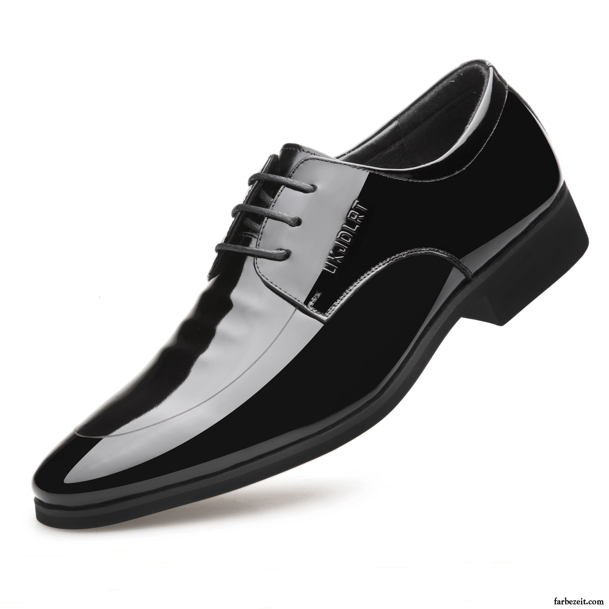 Sportliche Schuhe Zum Anzug Herbst Schuhe Schwarz Casual Schnürung Weiche Sohle Atmungsaktiv Hochzeit Schuhe Spitze England Geschäft Lederschue Herren Günstig