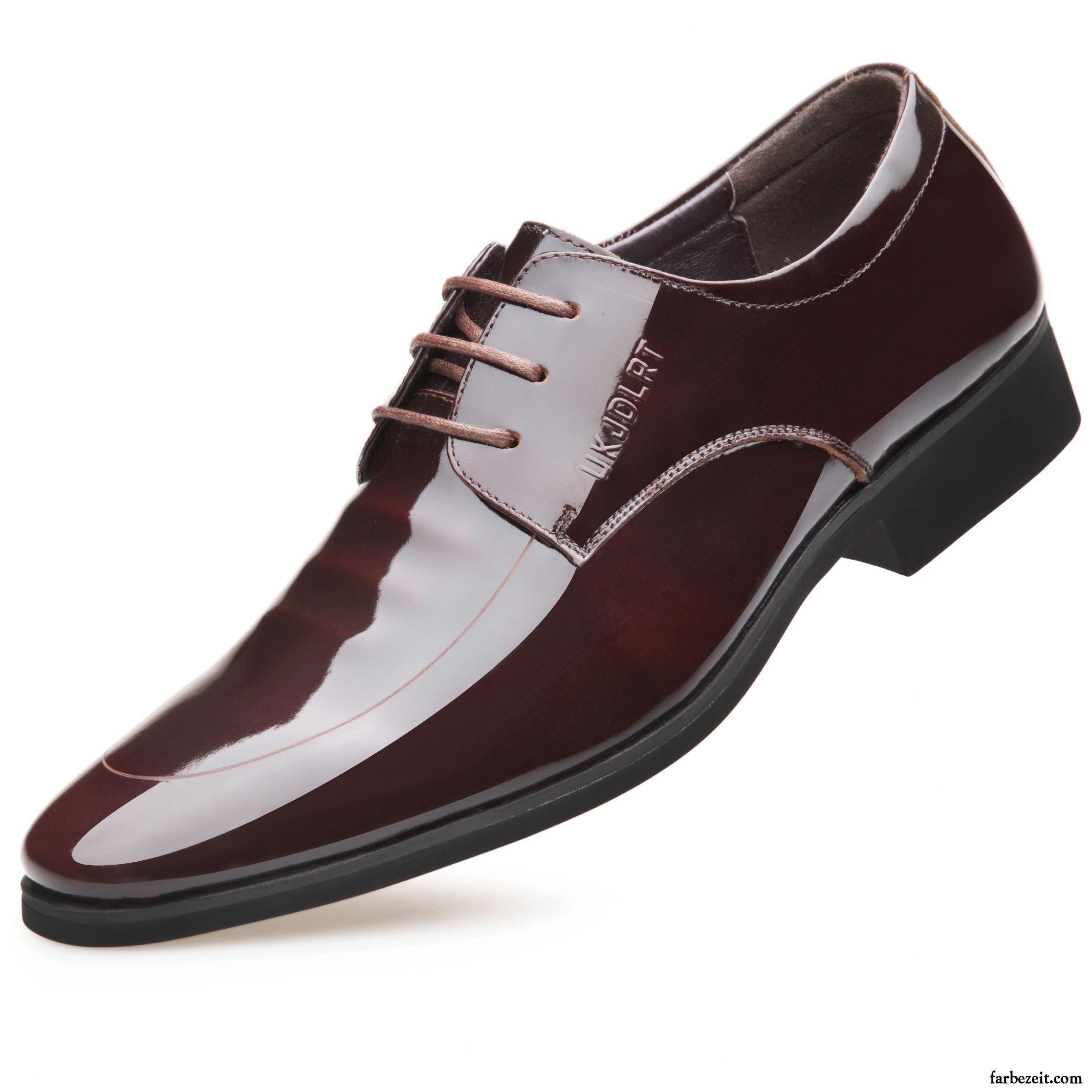 Sportliche Schuhe Zum Anzug Herbst Schuhe Schwarz Casual Schnürung Weiche Sohle Atmungsaktiv Hochzeit Schuhe Spitze England Geschäft Lederschue Herren Günstig