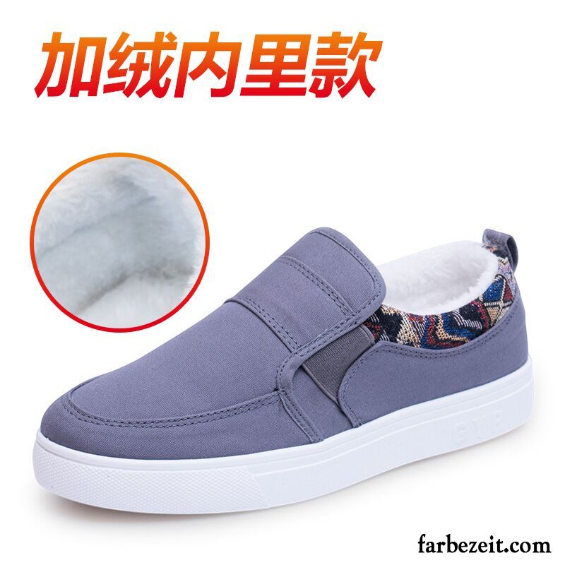 Sportliche Winterschuhe Trend Casual Schuhe Espadrille Baumwolle Schuhe Tuch Schuhe Feder Herren Winter Faul Skaterschuhe Kaufen