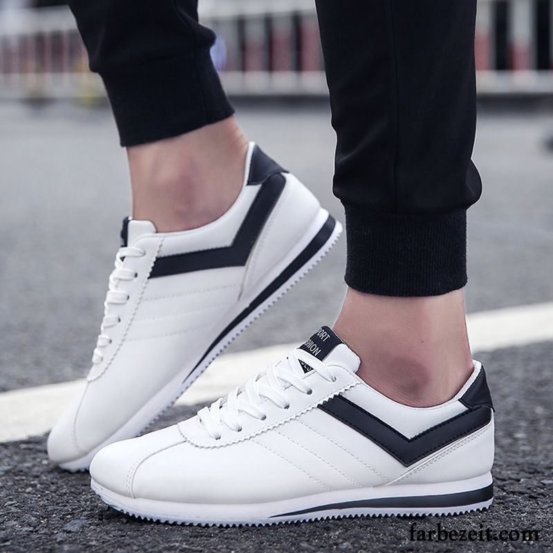 Sportschuhe Billig Kaufen Schuhe Teenager Casual Weiß Feder Skaterschuhe Herren Trend