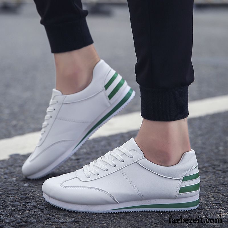 Sportschuhe Billig Kaufen Schuhe Teenager Casual Weiß Feder Skaterschuhe Herren Trend