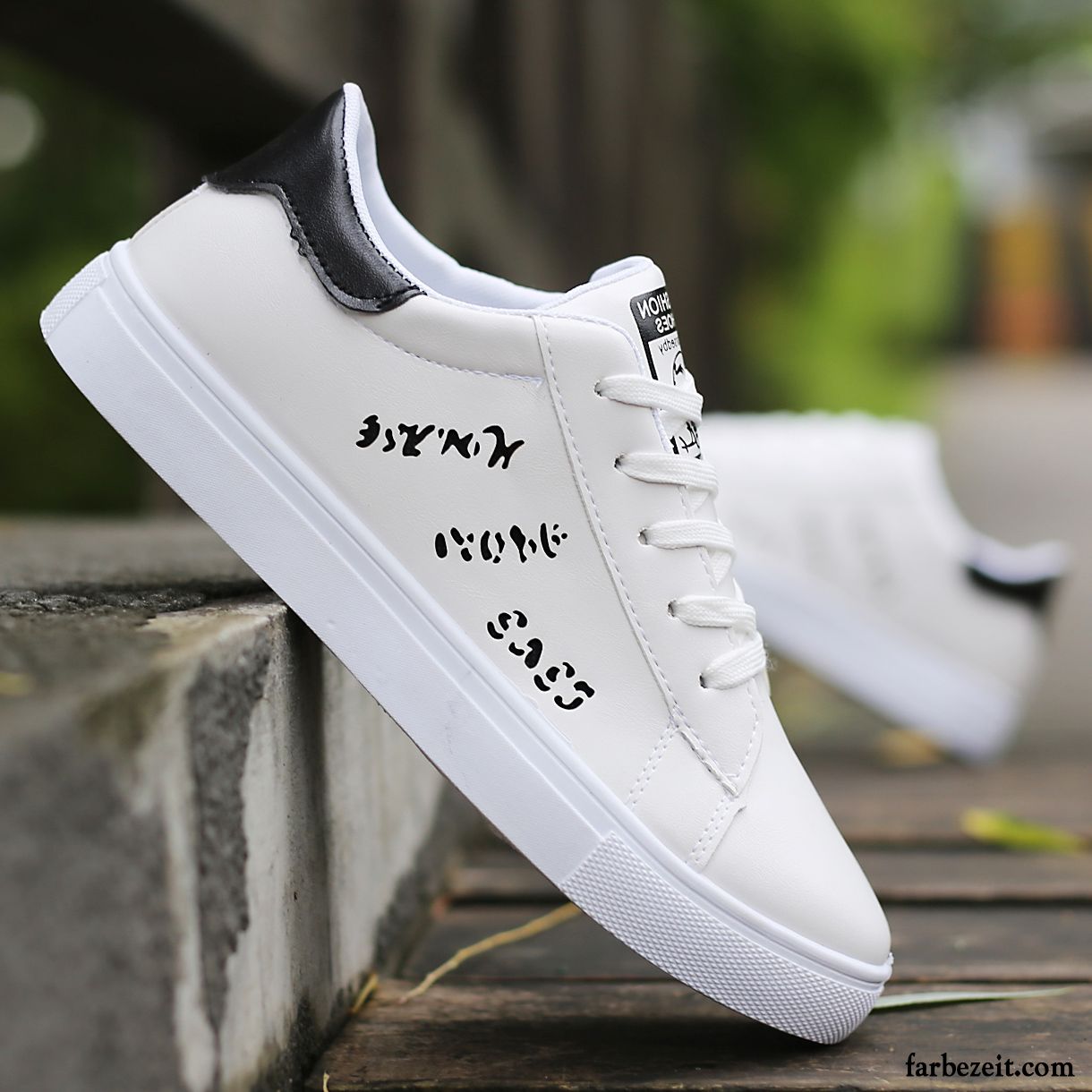 Sportschuhe Herren Größe 48 Trend Sportschuhe Casual Teenager Weiß Schüler Skaterschuhe Feder Atmungsaktiv Billig