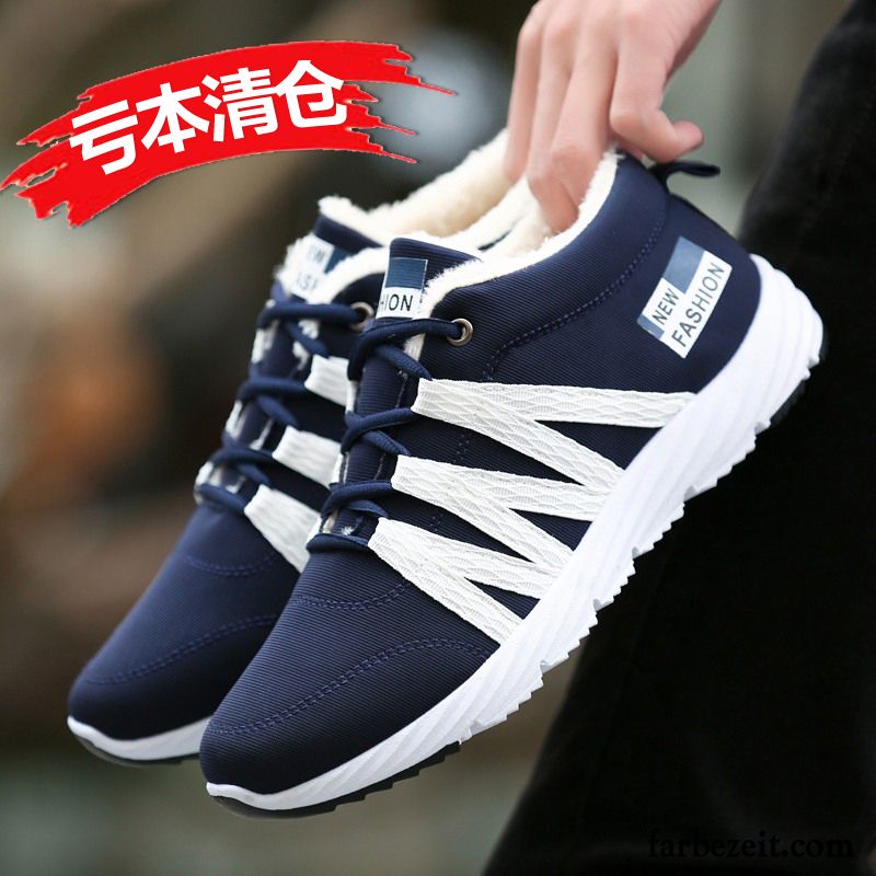 Sportschuhe Weiß Herren Feder Wasserdicht Sportschuhe Skaterschuhe Baumwolle Schuhe Trend Neue Casual Herbst Billig