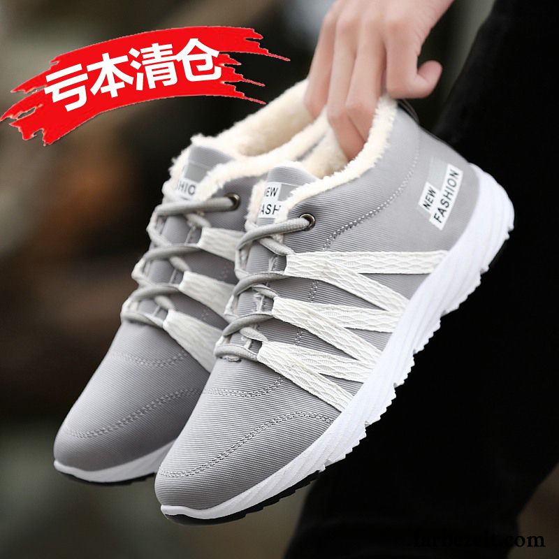 Sportschuhe Weiß Herren Feder Wasserdicht Sportschuhe Skaterschuhe Baumwolle Schuhe Trend Neue Casual Herbst Billig