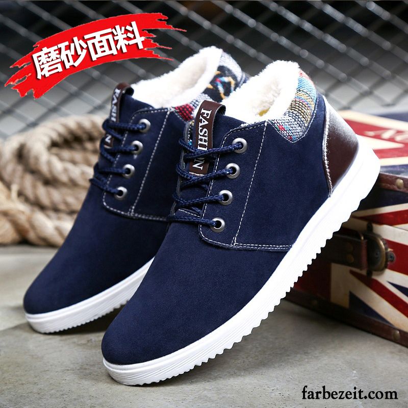 Sportschuhe Weiß Herren Feder Wasserdicht Sportschuhe Skaterschuhe Baumwolle Schuhe Trend Neue Casual Herbst Billig