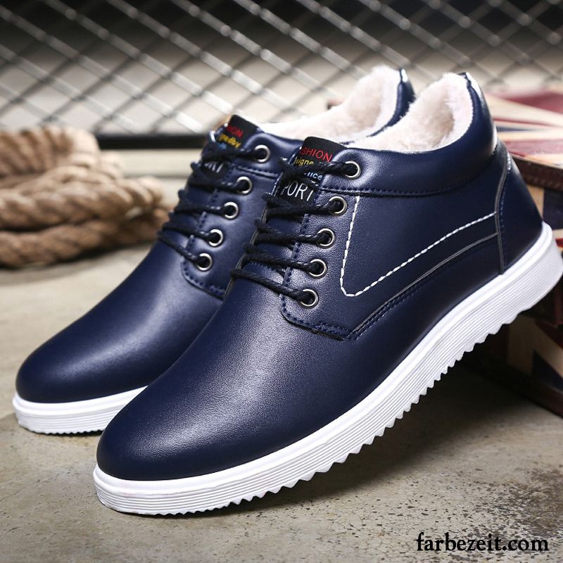 Sportschuhe Weiß Herren Feder Wasserdicht Sportschuhe Skaterschuhe Baumwolle Schuhe Trend Neue Casual Herbst Billig